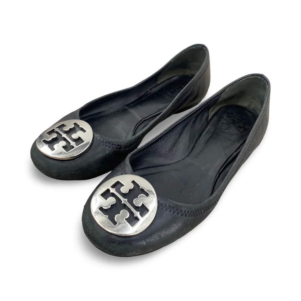Tory Burch Black Ballet Flats size 6.5